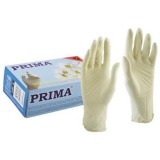 Manusi Latex Pudrate Marimea XS - Prima Latex Examination Gloves Light Powdered XS